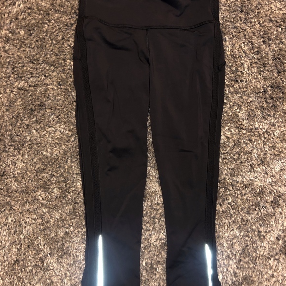 lululemon athletica Pants - Black mesh Lululemon leggings